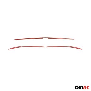 Volkswagen Tiguan Headlight Trim - Omac - S.Steel 3 Pcs - Gloss Silver - '18-'24 Volkswagen Tiguan Headlight Trim - Omac - S.Steel 3 Pcs - Gloss Silver - '18-'24